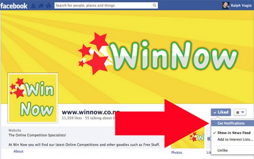 How to get Facebook notifications in newsfeed