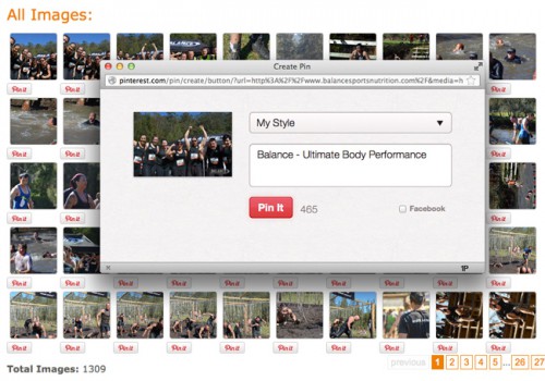 Pinterest watermarked pin program
