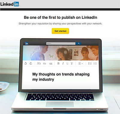 Publishing on LinkedIn