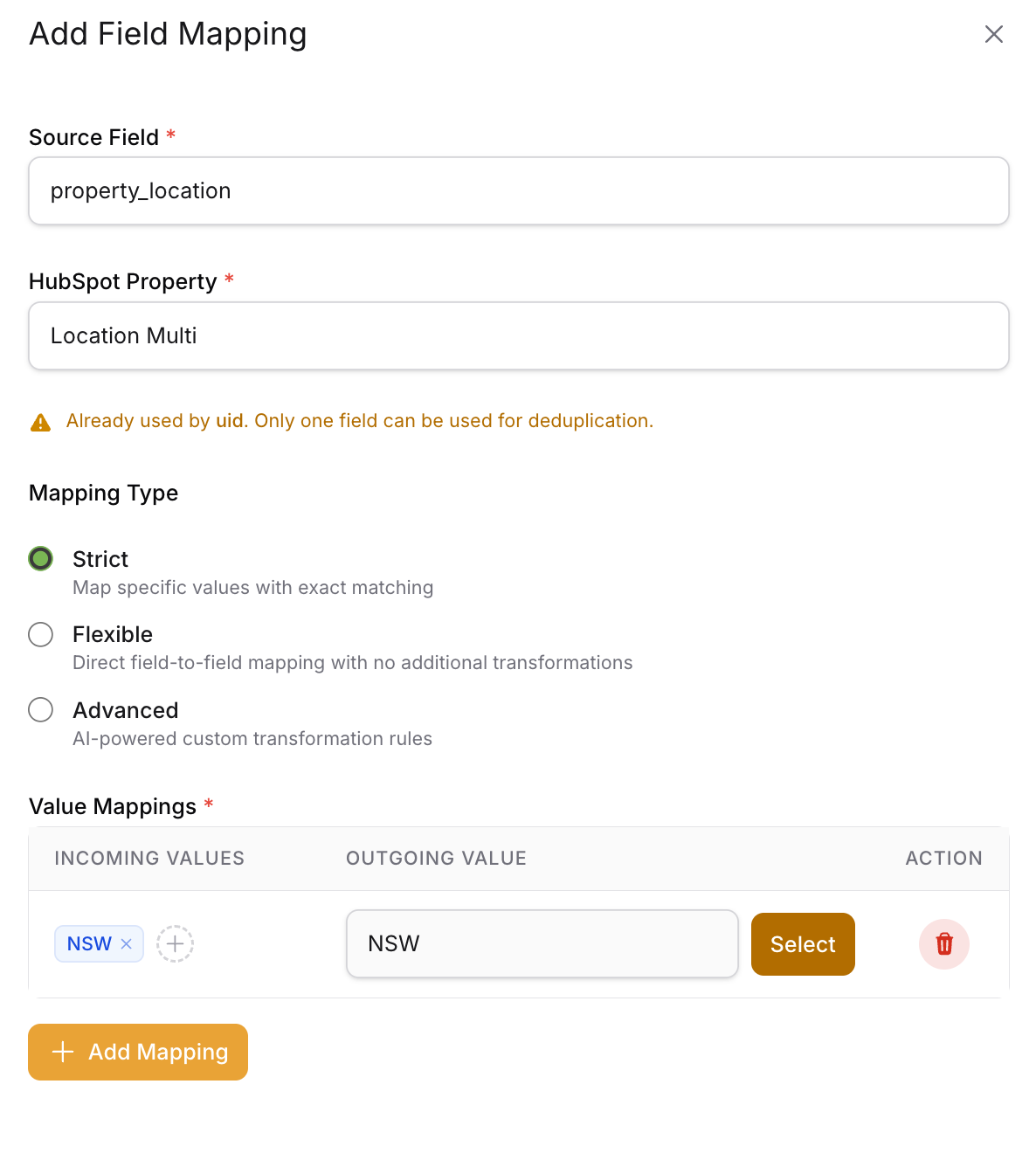 field-mapping-interface