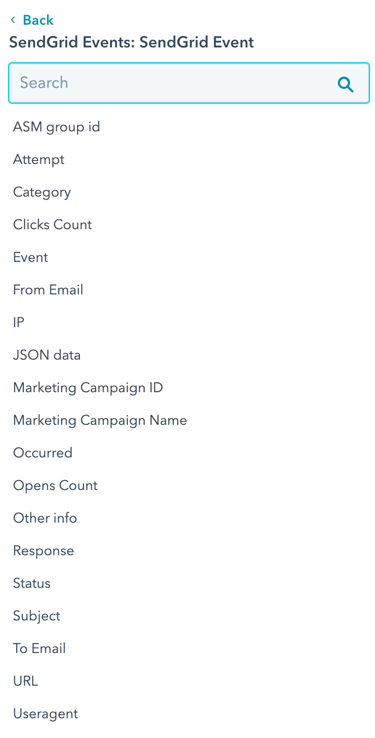 sendgrid-hubspot-properties