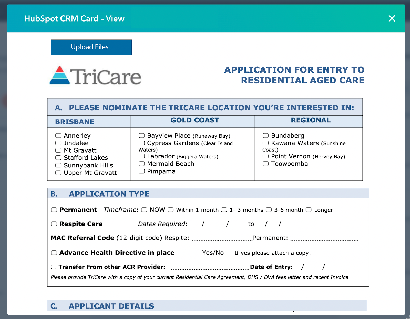 tricare-form